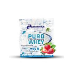 Puro whey performance morango - 1,8 kg