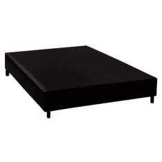 Cama Box Base Universal CRC Linhão Black Casal 128x188 - A Costa Rica