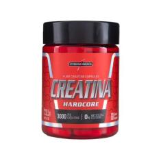 Creatina Micronizada Integralmédica Hardcore - 60 Cápsulas sem Sabor N