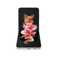 Smartphone Samsung Galaxy Z Flip3 256Gb Creme 5G - 8Gb Ram Tela 6,7 Câ
