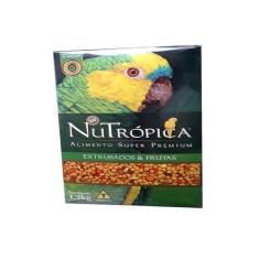 Ração Nutropica Extrusada Papagaio Com Frutas 1,2 Kg - Nutrópica