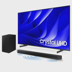 Samsung Smart TV 65 Crystal uhd 4K 65DU8000 2024 + Soundbar HW-Q600C