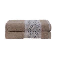 Toalha de Banho Madri Bege Kit - 2 Toalhas 1,50m x 73cm