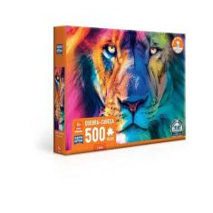 Quebra-cabeça Leão 500 Peças - Toyster