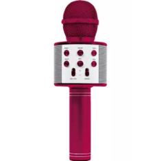 Microfone Infantil Bluetooth Star Voice Zoop Toys Rosa