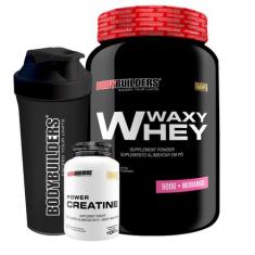 Kit Waxy Whey 900g + Power Creatina 100g + Coqueteleira - BodyBuilders