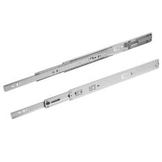 Corrediça Telescópica TT45 500mm (45Kg) Zincada Slowmotion (Amortecedo