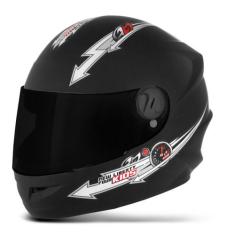 Capacete Para Moto Fechado Infantil Pro Tork Liberty Four Kids com Vis