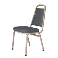 Cadeira Empilhável para Hotelaria Linha Hotel Jersey Cinza