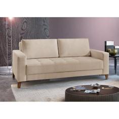 Sofá Fixo 2 Lugares Luxo 140 Cm Orion - Castellar Móbile