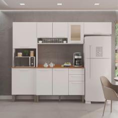 Cozinha Compacta 4 Peças 9 Portas 2 Gavetas Bella