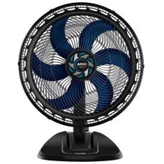 Ventilador De Mesa Xtreme Force Vb50 50cm Com 3 Velocidades E 6 Pás Arno Preto 220v