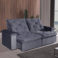 Sofá 5 Lugares 2,90m Retrátil e Reclinável Canyon Bom Pastor