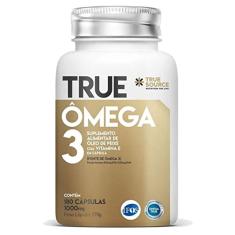 True Source Ômega 3 Com Vitamina E - 180 Cápsulas -