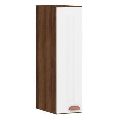 Armário Para Cozinha 20cm 1 Porta Safira Nogueira