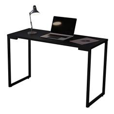 Mesa Escrivaninha Adele 120cm Para Escritório e Home Office Industrial Preto - Doce Sonho Móveis