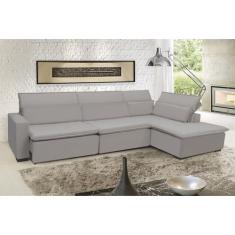 Sofá Istambul 3.80X2.10M Retrátil E Reclinável Com Chaise - Sofisticat