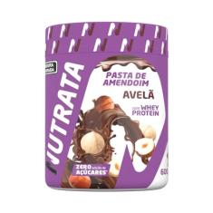 Nutrata Pasta de Amendoim Whey Sabor Avelã 600g