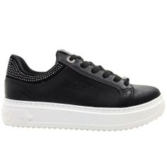 Tênis Feminino Casual Dia a Dia Passeio FlatForm Conforto Via Marte 055-019-Feminino