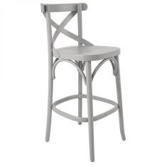 Banqueta Madeira Maciça Tauarí X Texas - Gamma Móveis