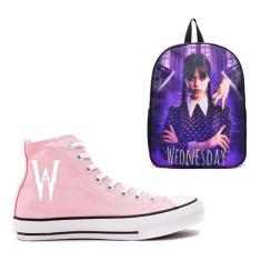 Tênis All Wandinha Série Lançamento Mochila Escolar Infantil Wednesday