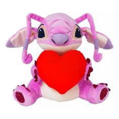 Pelúcia Angel de Stitch com Luz e Sons 30cm BR1514 - Multikids