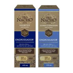 kit Shampoo e condicionador - engrossador - Tio Nacho