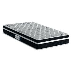 Colchão Solteiro Anatômico D45 / ProDormir Advanced Tech2000 Plus Euro Pillow Black (78x188x24) - Probel