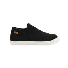 Tênis Feminino Anacapri Slip On Knit Mono Preto-Feminino