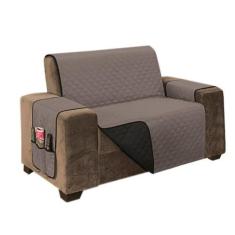 Protetor Impermeável para Sofá de 3 Lugares - RT MAGAZINE, Cinza/Preto