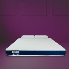 Colchão King Guldi Duplo D28 com 2 Travesseiros Guldi Soft Nasa Branco