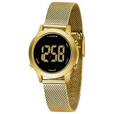 Relógio Lince Feminino Ref: Sdph110l Pxkx Digital Dourado