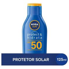 Protetor Solar Sun Protect & Hidrata Fps50 125ml Nivea Protect & Hidrata