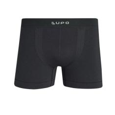 Cueca Boxer Lupo 00661-001 Sem Costura, Grafite, G