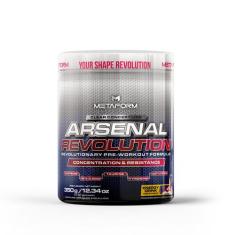 Pré Treino Arsenal Revolution 350g Metaform Nutrition, Energy Drink