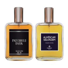 Kit Perfume - Patchouli Dark + Almíscar Selvagem 100ml - Essência do B