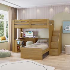 Beliche Star Office Infantil/ Juvenil Multifuncional com Escrivaninha Casatema