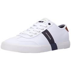Tommy Hilfiger Tênis masculino Pandora, Branco, 41