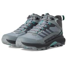 Merrell Tênis feminino Speed Strike 2 Mid impermeável para caminhada, Monumento, 40