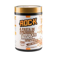 Rock Peanut Pasta De Amendoim Com Whey - 1000G Chocolate Branco -
