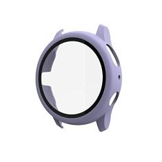 Capa protetora Case fosca com Película De Vidro marca 123smart Compativel com Galaxy Watch Active2 44mm Sm-R820 R825