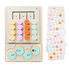 Jogo de tabuleiro Montessori Learning Toys Slide Puzzle JOCES Kids