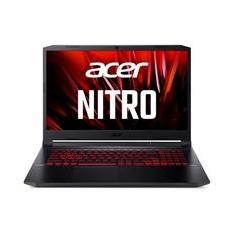 Notebook Gamer Acer Nitro 5 Intel Core i7-11600H, 16GB RAM, NVIDIA GeForce RTX 3050, SSD 512GB, 17.3" FHD 144Hz IPS, Linux, Preto com vermelho - AN517-54-765V
