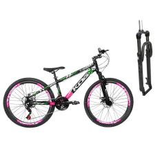 Bike Aro 26 KOG 24v Hidraulico Com Trava Tipo Viking X25
