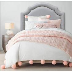 Cabeceira Estofada Provençal Luxo com Tachas - Solteiro