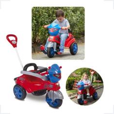 Triciclo Infantil Bebê Motoca Passeio Empurrador Baby City - Maral, Co