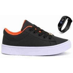 Tenis Infantil Masculino Casual Escolar Versatil Sapatenis Menino Com 