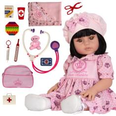 Boneca Baby Alive Realista Recém - Nascido Bolsa Maternidade - Cegonha