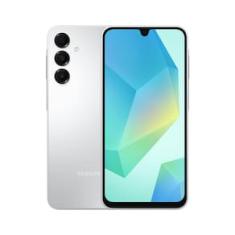 Smartphone Samsung Galaxy A16 Cinza, 128GB, 4GB RAM, Câmera de até 50MP, Tela 6.7", NFC, IP54, Bateria 5000 mAh e Processador Helio G99