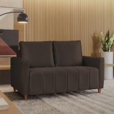 Sofá Amelie 2 Lugares em Suede Yescasa